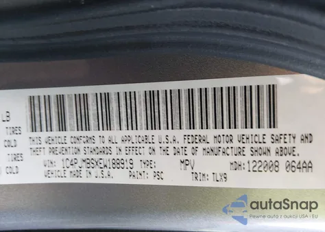 2014 Jeep Cherokee Trailhawk from USA, damaged, VIN 1C4PJMBSXEW188919